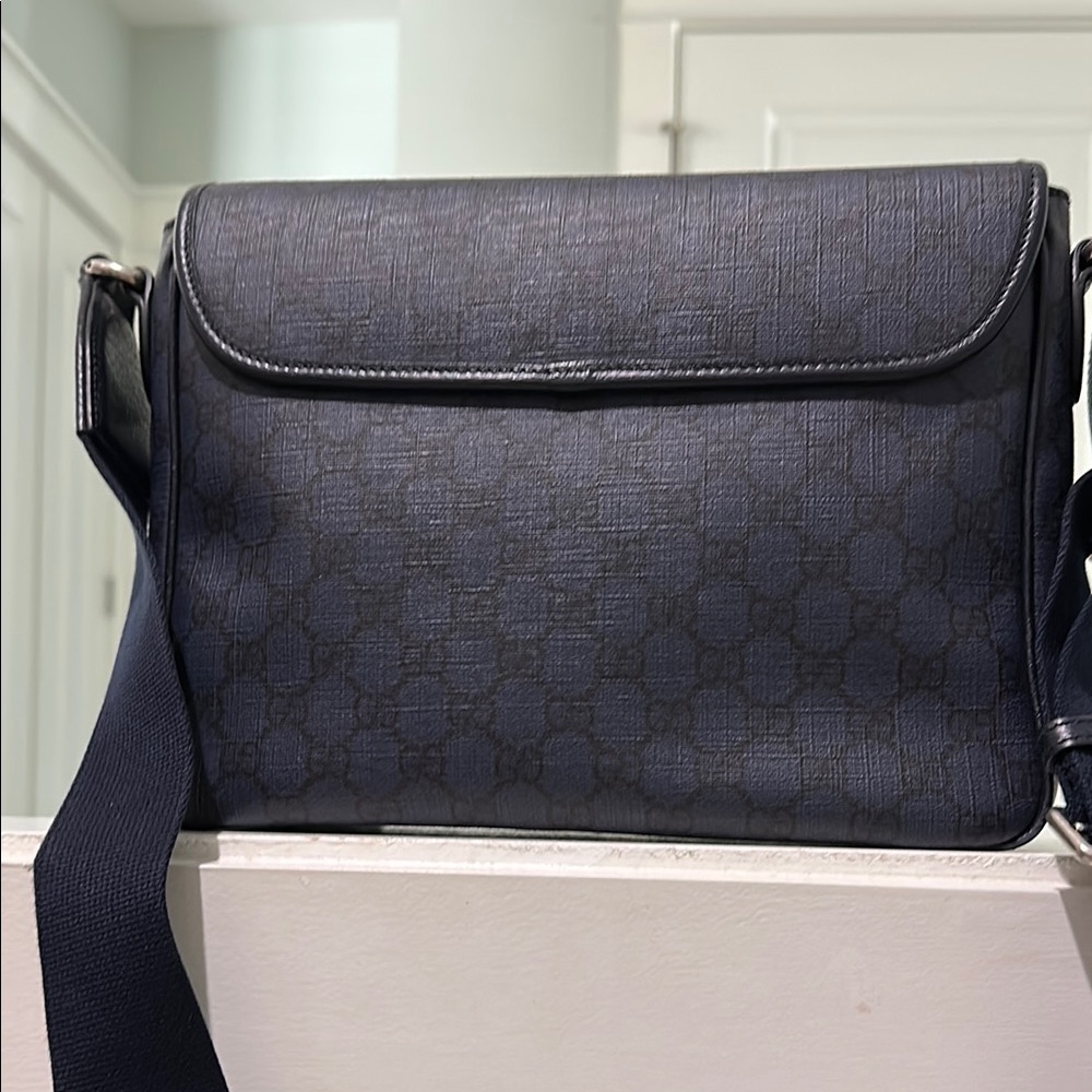 Gucci Dark Blue Crossbody Bag - Picture 3 of 6